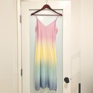 BB Dakota Ombre You Say Dress; XS